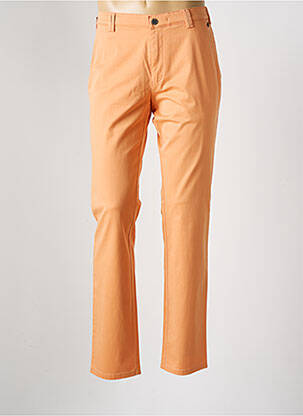 Pantalon chino bio taille normale orange MEYER homme