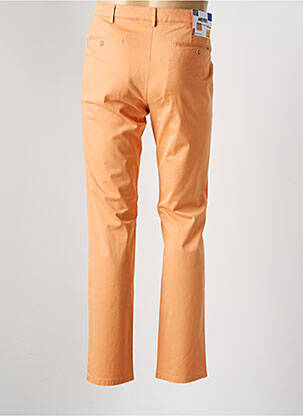Pantalon chino bio taille normale orange MEYER homme