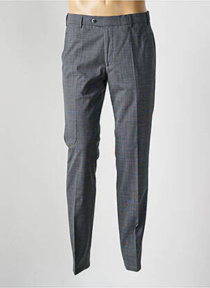 Pantalon chino tissage chiné taille normale gris MEYER homme