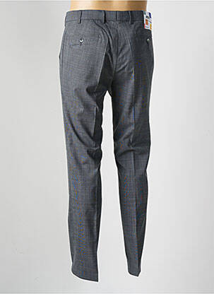Pantalon chino tissage chiné taille normale gris MEYER homme