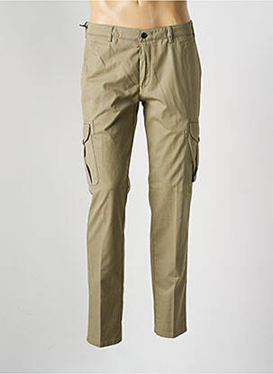 Pantalon cargo bio taille normale vert MMX homme