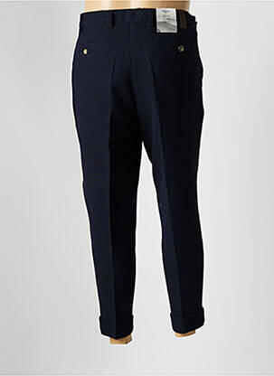 Pantalon chino poches taille haute bleu MMX homme