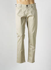 Jeans coupe slim beige MMX pour homme seconde vue