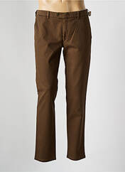 Pantalon chino marron MMX pour homme seconde vue