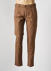 Pantalon chino marron MMX pour homme seconde vue