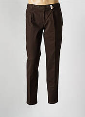 Pantalon chino marron MMX pour homme seconde vue