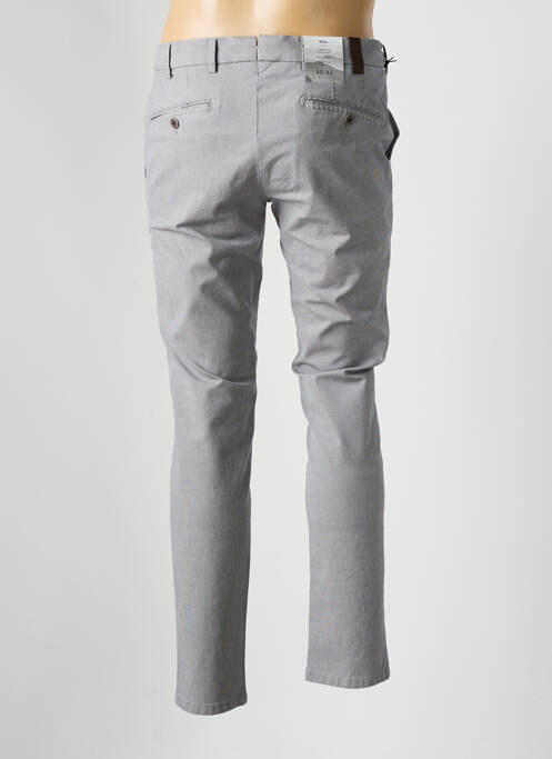 Pantalon chino tissage chiné taille normale gris MMX homme