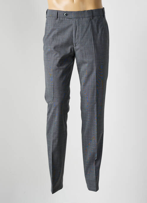 Pantalon chino tissage chiné taille normale gris MEYER homme