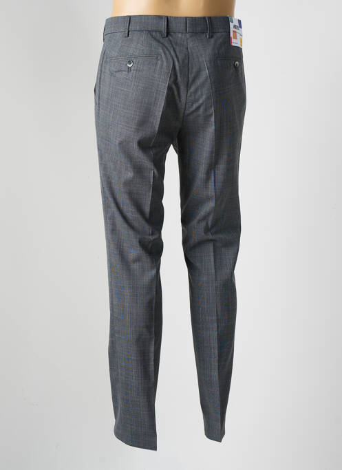 Pantalon chino tissage chiné taille normale gris MEYER homme