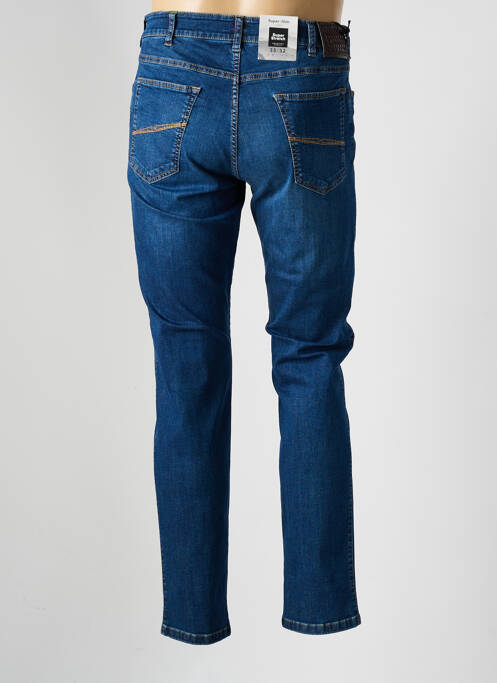 Jeans coupe slim bleu MMX pour homme