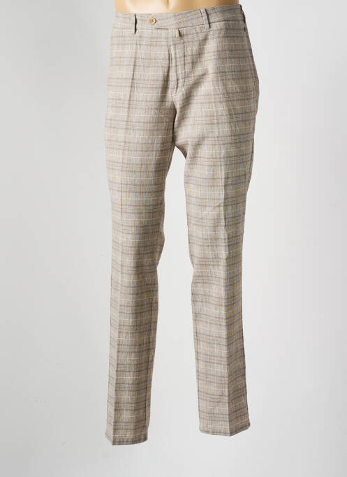 Pantalon chino marron MEYER pour homme