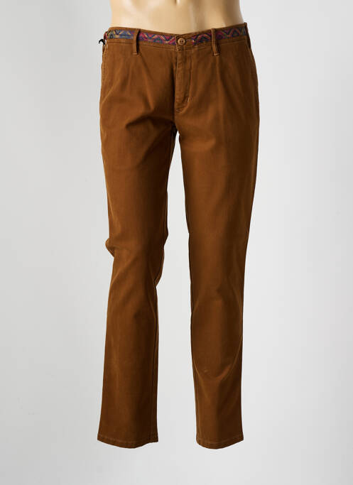 Pantalon chino marron MMX pour homme