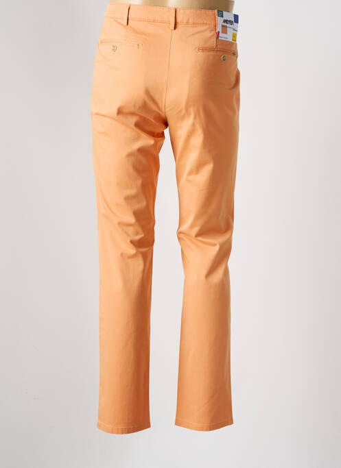 Pantalon chino orange MEYER pour homme