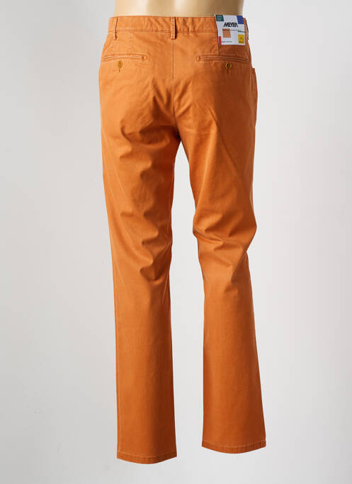 Pantalon chino orange MEYER pour homme