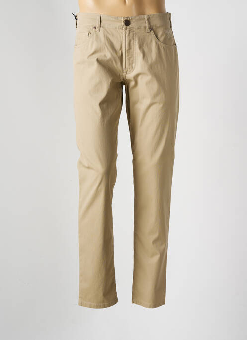 Pantalon slim beige MMX pour homme