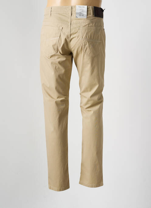 Pantalon slim beige MMX pour homme