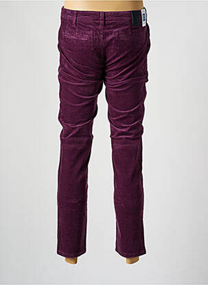 Pantalon chino stretch taille normale violet M5 BY MEYER homme