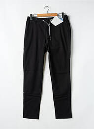 Pantalon chino tissage popeline taille normale noir M5 BY MEYER homme