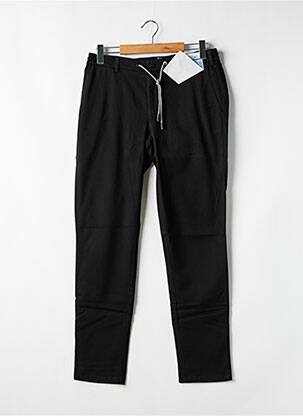 Pantalon chino tissage popeline taille normale noir M5 BY MEYER homme