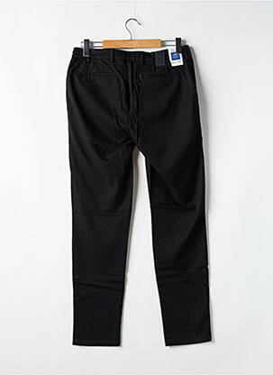 Pantalon chino tissage popeline taille normale noir M5 BY MEYER homme