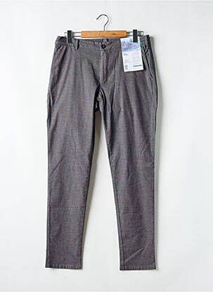 Pantalon chino tissage chiné taille normale gris M5 BY MEYER homme