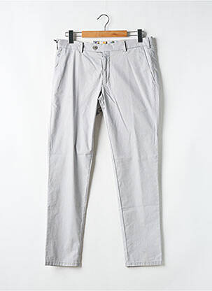 Pantalon chino bio taille normale gris MMX homme