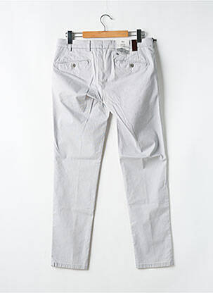 Pantalon chino bio taille normale gris MMX homme