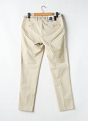 Pantalon chino bio taille normale beige MMX homme