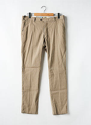 Pantalon chino bio taille normale marron MMX homme