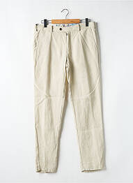 Pantalon chino bio taille normale beige MMX homme