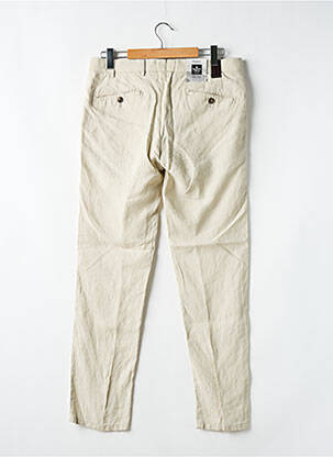 Pantalon chino bio taille normale beige MMX homme