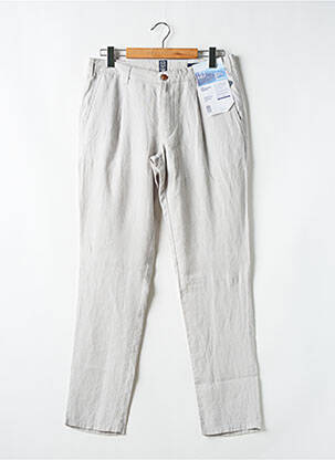 Pantalon chino poches taille normale gris M5 BY MEYER homme