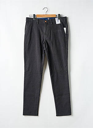 Pantalon chino imprimé imprimé prince de galle taille normale gris M5 BY MEYER homme