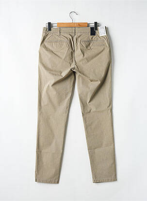 Pantalon chino tissage chiné taille normale marron M5 BY MEYER homme