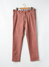 Pantalon chino stretch taille normale rouge MMX homme