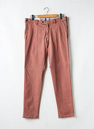 Pantalon chino stretch taille normale rouge MMX homme