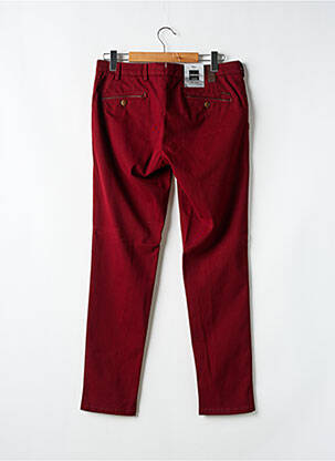 Pantalon chino bio taille normale rouge MMX homme