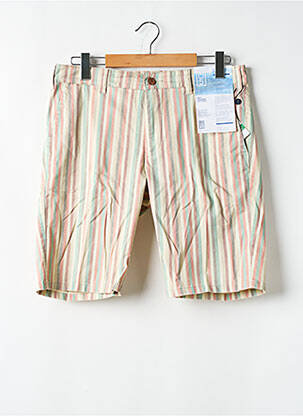 Bermuda taille à pinces taille normale beige M5 BY MEYER homme