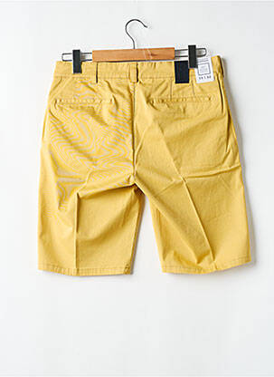 Bermuda taille à pinces taille normale jaune M5 BY MEYER homme