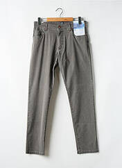 Jeans coupe slim marron M5 BY MEYER pour homme seconde vue