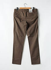 Pantalon chino marron MMX pour homme seconde vue