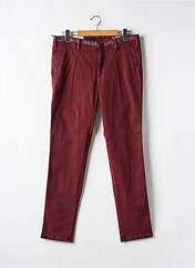 Pantalon chino rouge MMX pour homme seconde vue
