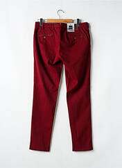 Pantalon chino rouge MMX pour homme seconde vue