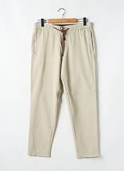 Pantalon droit beige MMX pour homme seconde vue