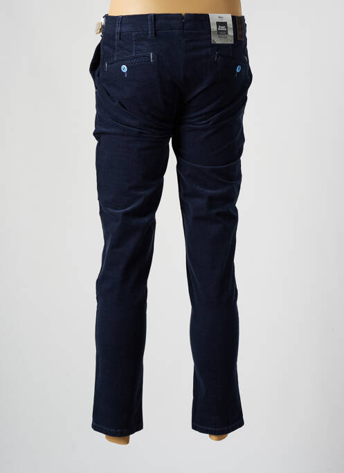 Pantalon chino stretch taille normale bleu MMX homme