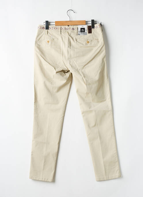 Pantalon chino bio taille normale beige MMX homme