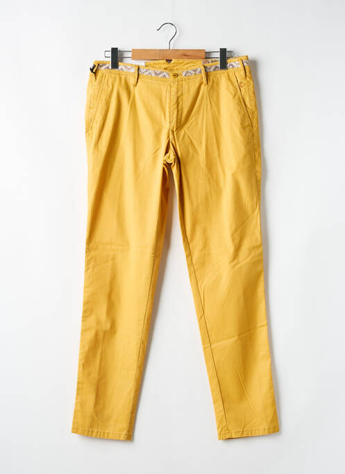 Pantalon chino bio taille normale jaune MMX homme