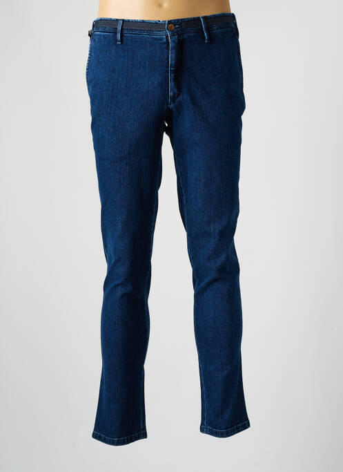 Jeans coupe slim bleu MMX pour homme