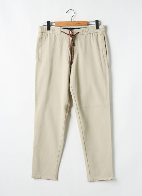 Pantalon droit beige MMX pour homme