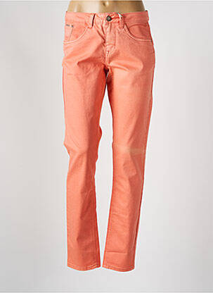 Jeans coupe slim taille basse taille basse orange CREAM femme